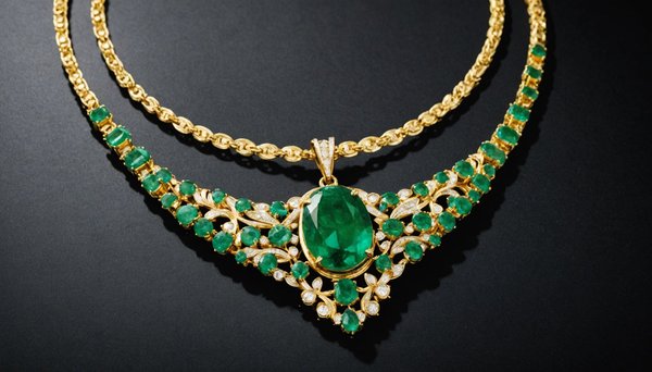 Les colliers en émeraude : luxe, élégance et promotions à saisir